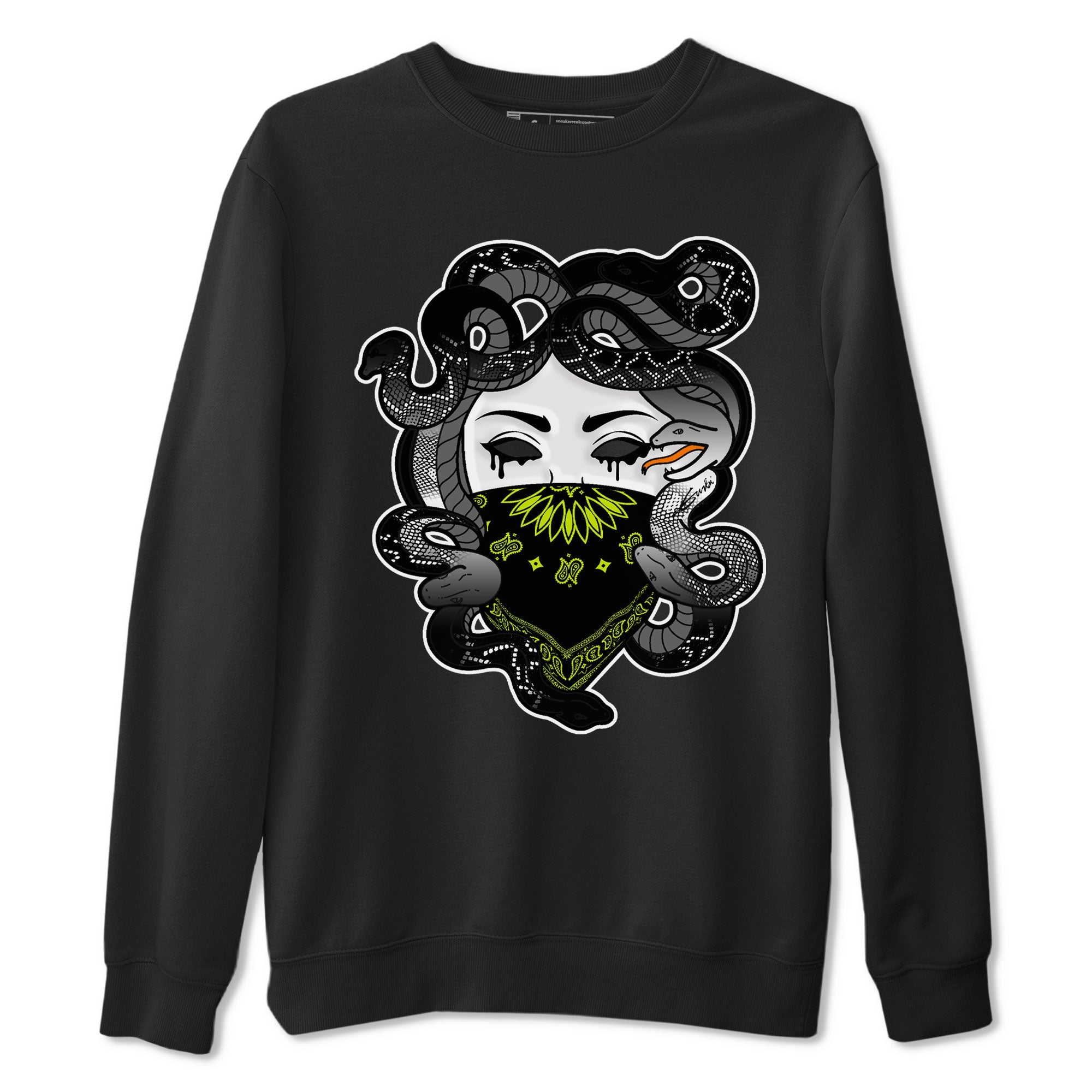Dunk Mid Premium shirt to match jordans Medusa sneaker tees Dunk Mid Halloween SNRT Sneaker Tees Sneaker Matching Clothing Brand Unisex Sneaker Tee Black 2 T-Shirt