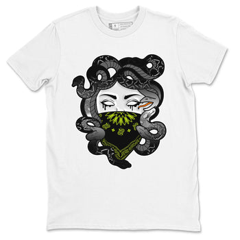 Dunk Mid Premium shirt to match jordans Medusa sneaker tees Dunk Mid Halloween SNRT Sneaker Tees Sneaker Matching Clothing Brand Unisex Sneaker Tee White 2 T-Shirt