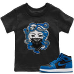 Jordan 1 Dark Marina Blue Sneaker Match Tees Medusa Sneaker Tees Jordan 1 Dark Marina Blue Sneaker Release Tees Kids Shirts