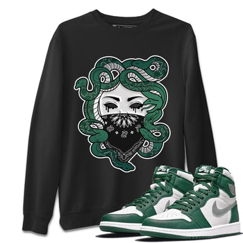 Jordan 1 Gorge Green Sneaker Match Tees Medusa Sneaker Tees Jordan 1 Gorge Green Sneaker Release Tees Unisex Shirts