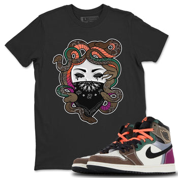 Jordan 1 Hand Crafted Sneaker Match Tees Medusa Sneaker Tees Jordan 1 Hand Crafted Sneaker Release Tees Unisex Shirts