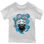 Jordan 1 Powder Blue Sneaker Match Tees Medusa Sneaker Tees Jordan 1 Powder Blue Sneaker Release Tees Kids Shirts