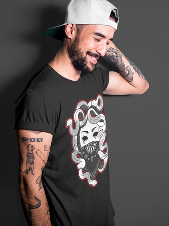 Jordan 12 Playoffs Sneaker Match Tees Medusa Sneaker Tees Jordan 12 Playoffs Sneaker Release Tees Unisex Shirts