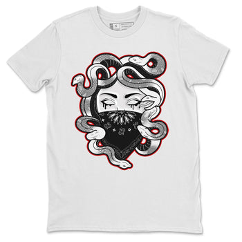 Jordan 12 Playoffs Sneaker Match Tees Medusa Sneaker Tees Jordan 12 Playoffs Sneaker Release Tees Unisex Shirts