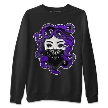 Jordan 13 Court Purple Sneaker Match Tees Medusa Sneaker Tees Jordan 13 Court Purple Sneaker Release Tees Unisex Shirts