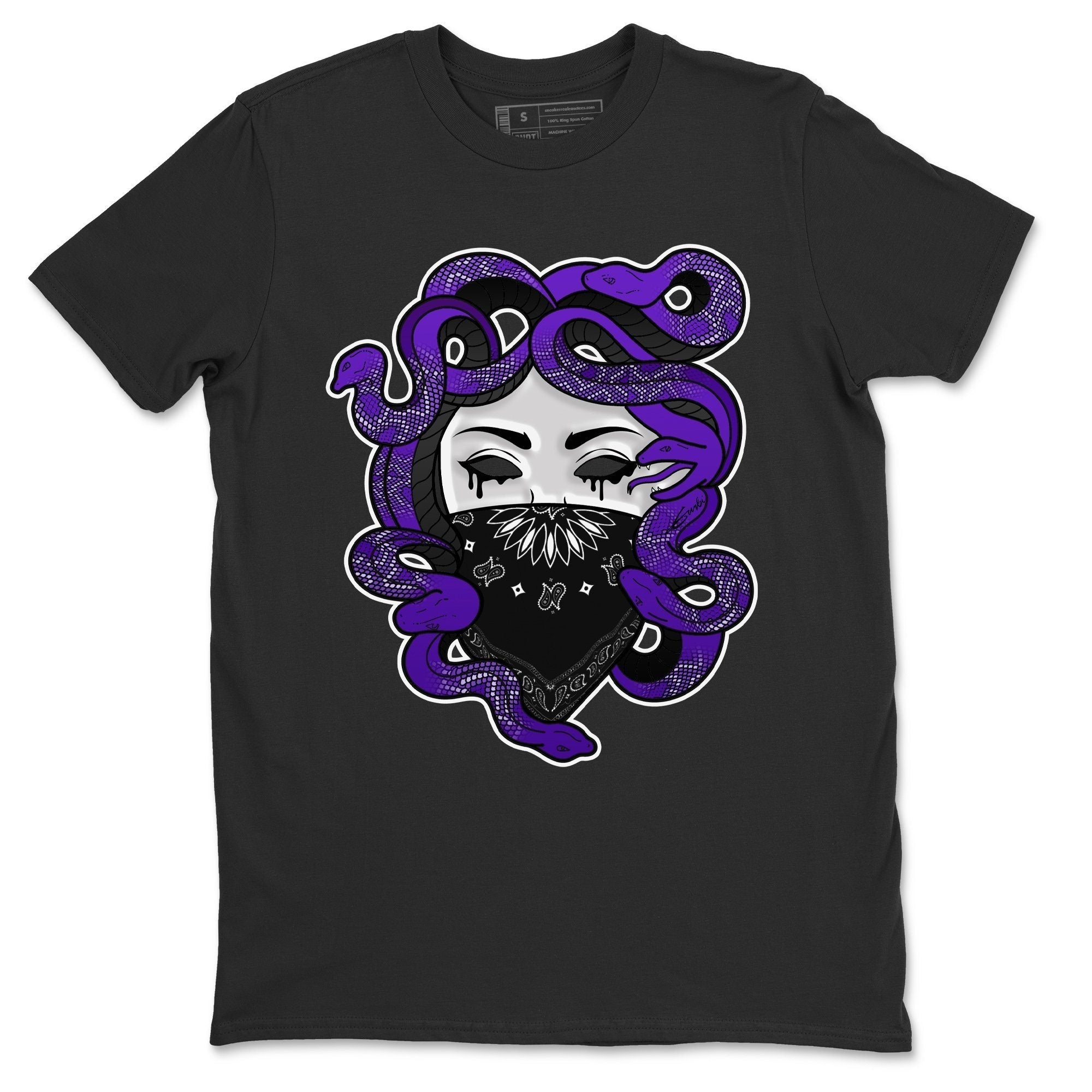 Jordan 13 Court Purple Sneaker Match Tees Medusa Sneaker Tees Jordan 13 Court Purple Sneaker Release Tees Unisex Shirts