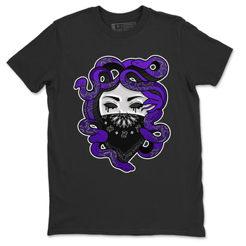 Jordan 13 Court Purple Sneaker Match Tees Medusa Sneaker Tees Jordan 13 Court Purple Sneaker Release Tees Unisex Shirts