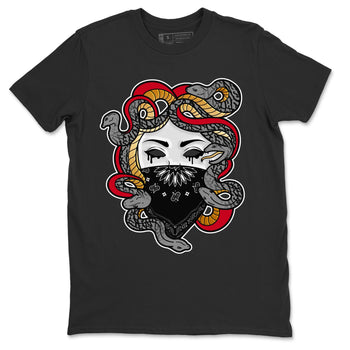 Jordan 3 Black Gold Sneaker Match Tees Medusa Sneaker Tees Jordan 3 Black Gold Sneaker Release Tees Unisex Shirts
