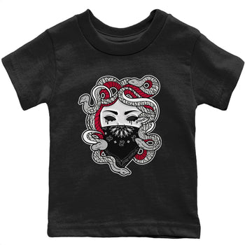 Jordan 3 Cardinal Sneaker Match Tees Medusa Sneaker Tees Jordan 3 Cardinal Sneaker Release Tees Kids Shirts