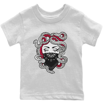 Jordan 3 Cardinal Sneaker Match Tees Medusa Sneaker Tees Jordan 3 Cardinal Sneaker Release Tees Kids Shirts