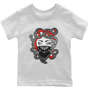 Jordan 4 Infrared Sneaker Match Tees Medusa Sneaker Tees Jordan 4 Infrared Sneaker Release Tees Kids Shirts