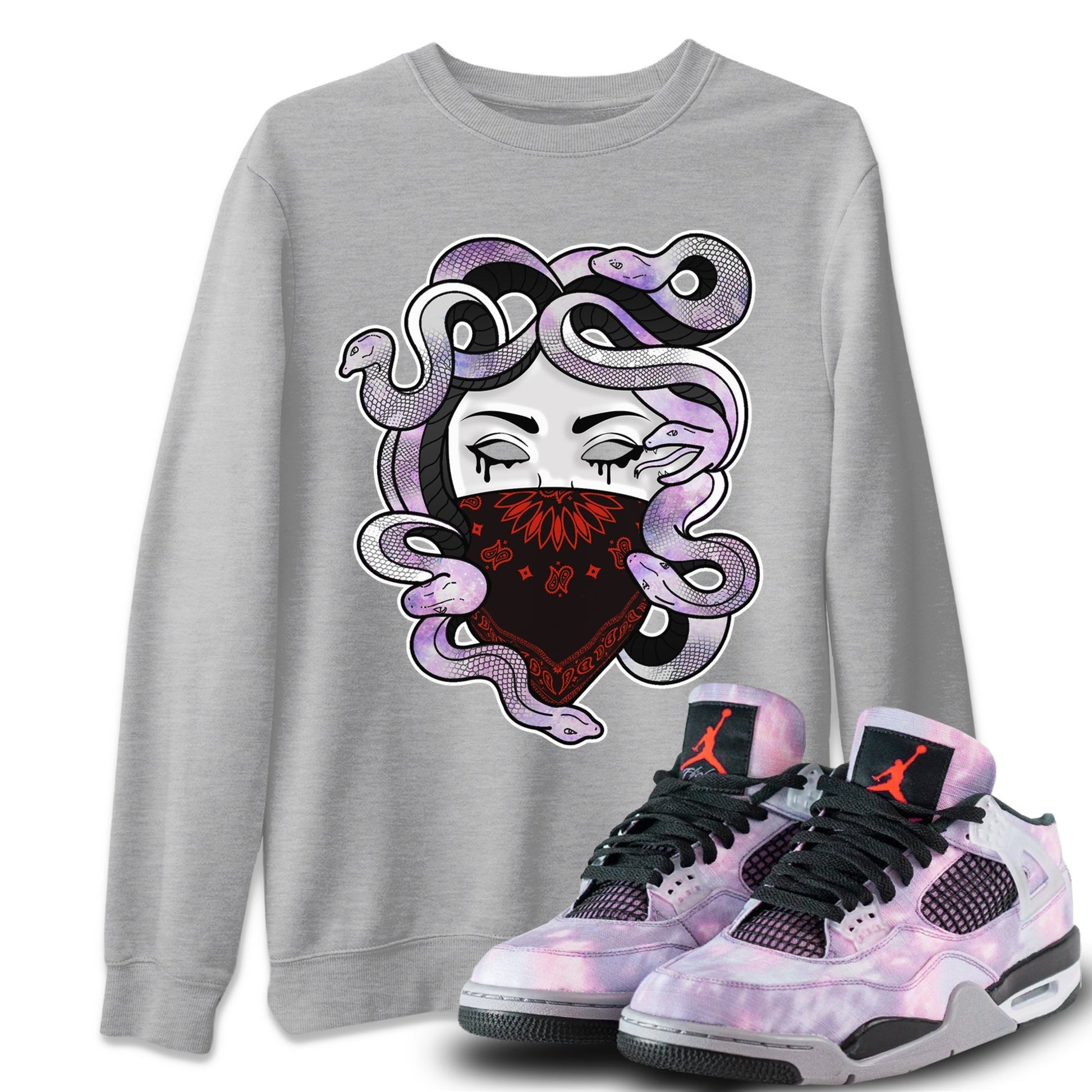 Jordan 4 Zen Master Sneaker Match Tees Medusa Sneaker Tees Jordan 4 Zen Master Sneaker Release Tees Unisex Shirts