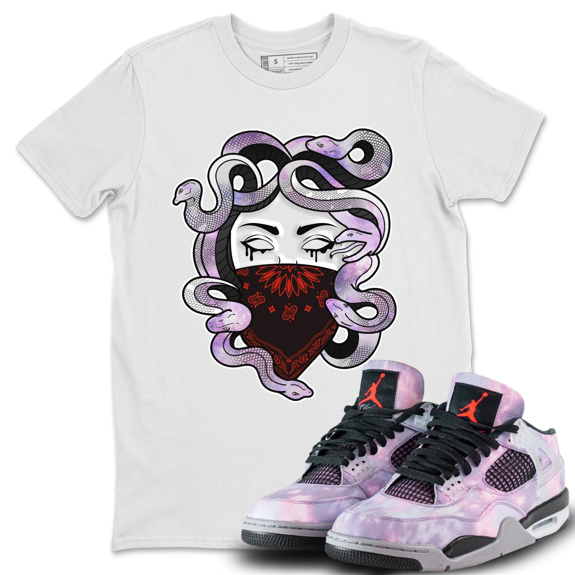 Jordan 4 Zen Master Sneaker Match Tees Medusa Sneaker Tees Jordan 4 Zen Master Sneaker Release Tees Unisex Shirts