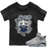 Jordan 6 Georgetown Sneaker Match Tees Medusa Sneaker Tees Jordan 6 Georgetown Sneaker Release Tees Kids Shirts