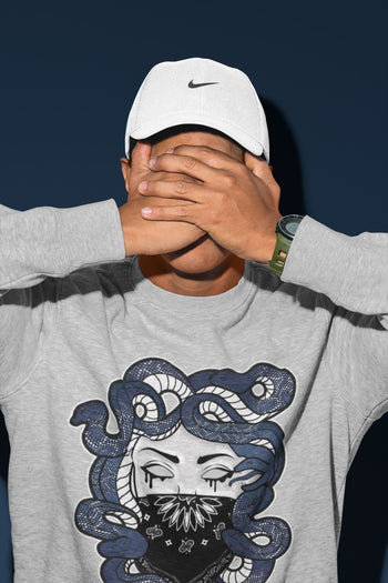 Jordan 6 Midnight Navy Sneaker Match Tees Medusa Sneaker Tees Jordan 6 Midnight Navy Sneaker Release Tees Unisex Shirts