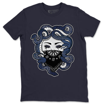 Jordan 6 Midnight Navy Sneaker Match Tees Medusa Sneaker Tees Jordan 6 Midnight Navy Sneaker Release Tees Unisex Shirts