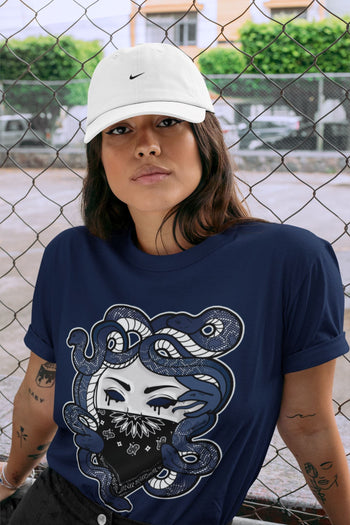 Jordan 6 Midnight Navy Sneaker Match Tees Medusa Sneaker Tees Jordan 6 Midnight Navy Sneaker Release Tees Unisex Shirts