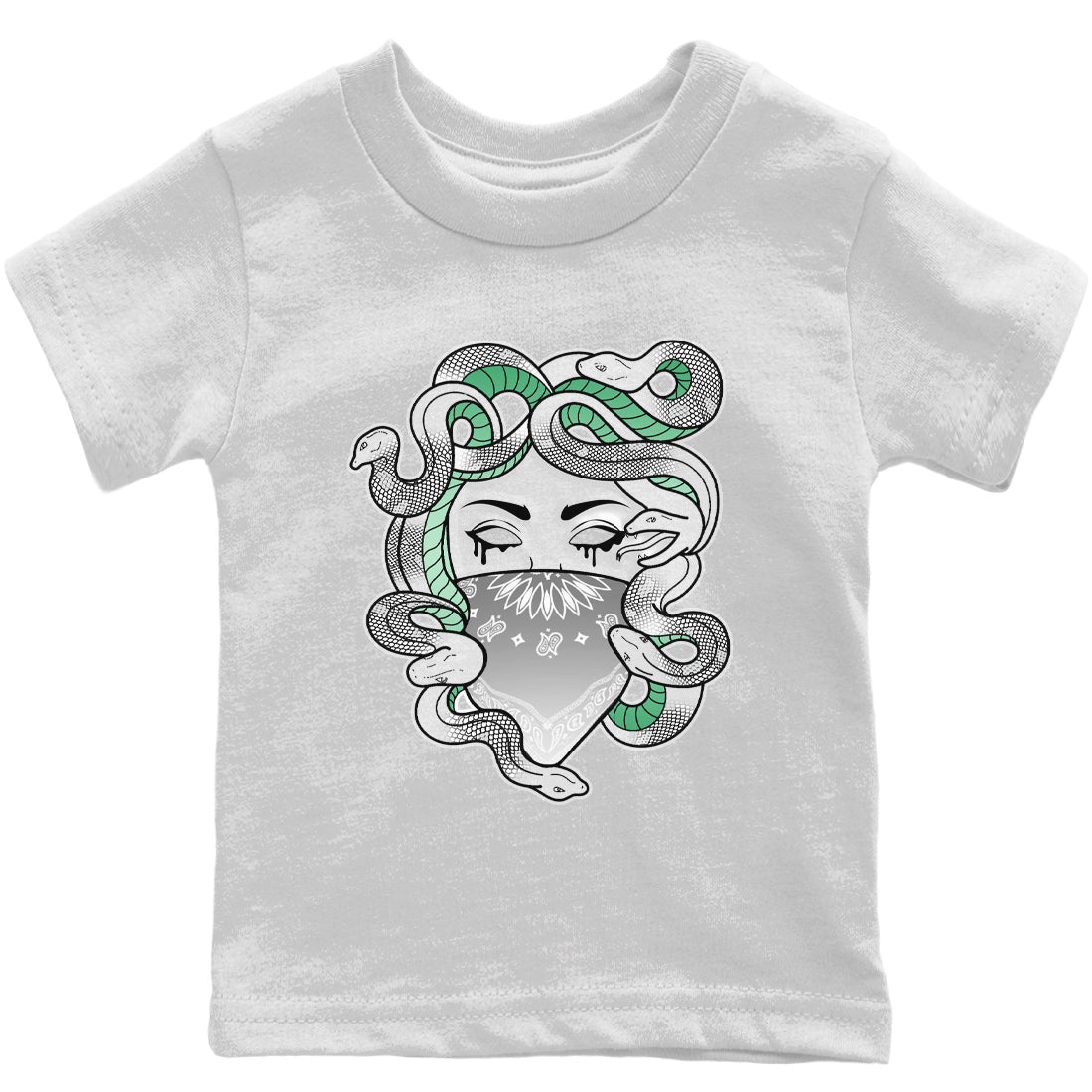 Jordan 6 Mint Foam Sneaker Match Tees Medusa Sneaker Tees Jordan 6 Mint Foam Sneaker Release Tees Kids Shirts