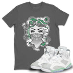 Jordan 6 Mint Foam Sneaker Match Tees Medusa Sneaker Tees Jordan 6 Mint Foam Sneaker Release Tees Unisex Shirts