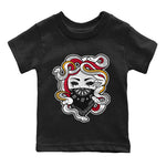 Jordan 7 Cardinal Sneaker Match Tees Medusa Sneaker Tees Jordan 7 Cardinal Sneaker Release Tees Kids Shirts