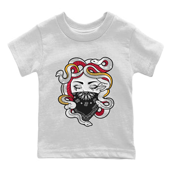 Jordan 7 Cardinal Sneaker Match Tees Medusa Sneaker Tees Jordan 7 Cardinal Sneaker Release Tees Kids Shirts