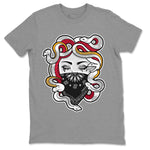 Jordan 7 Cardinal Sneaker Match Tees Medusa Sneaker Tees Jordan 7 Cardinal Sneaker Release Tees Unisex Shirts