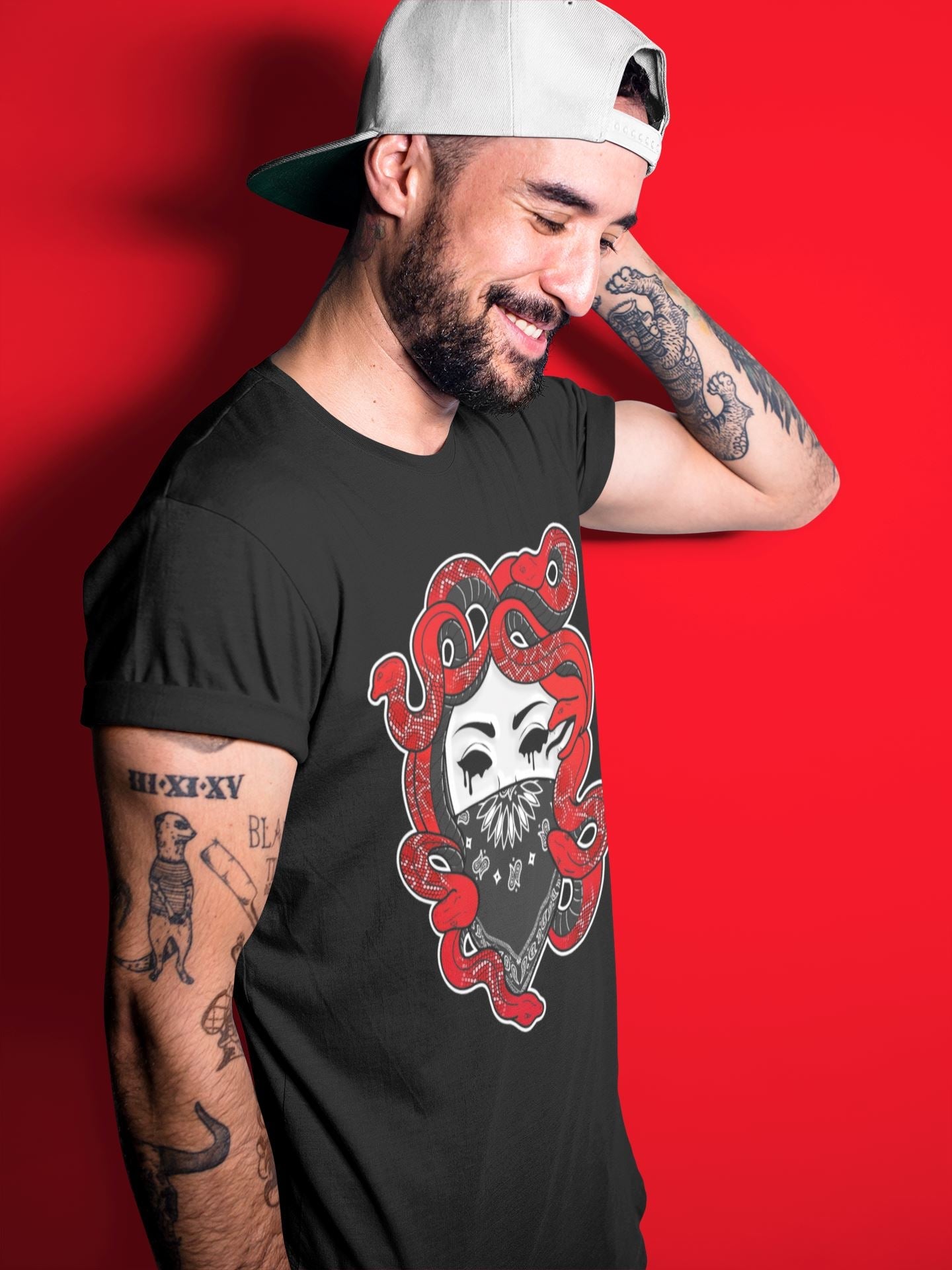 Jordan 9 Chile Red Sneaker Match Tees Medusa Sneaker Tees Jordan 9 Chile Red Sneaker Release Tees Unisex Shirts