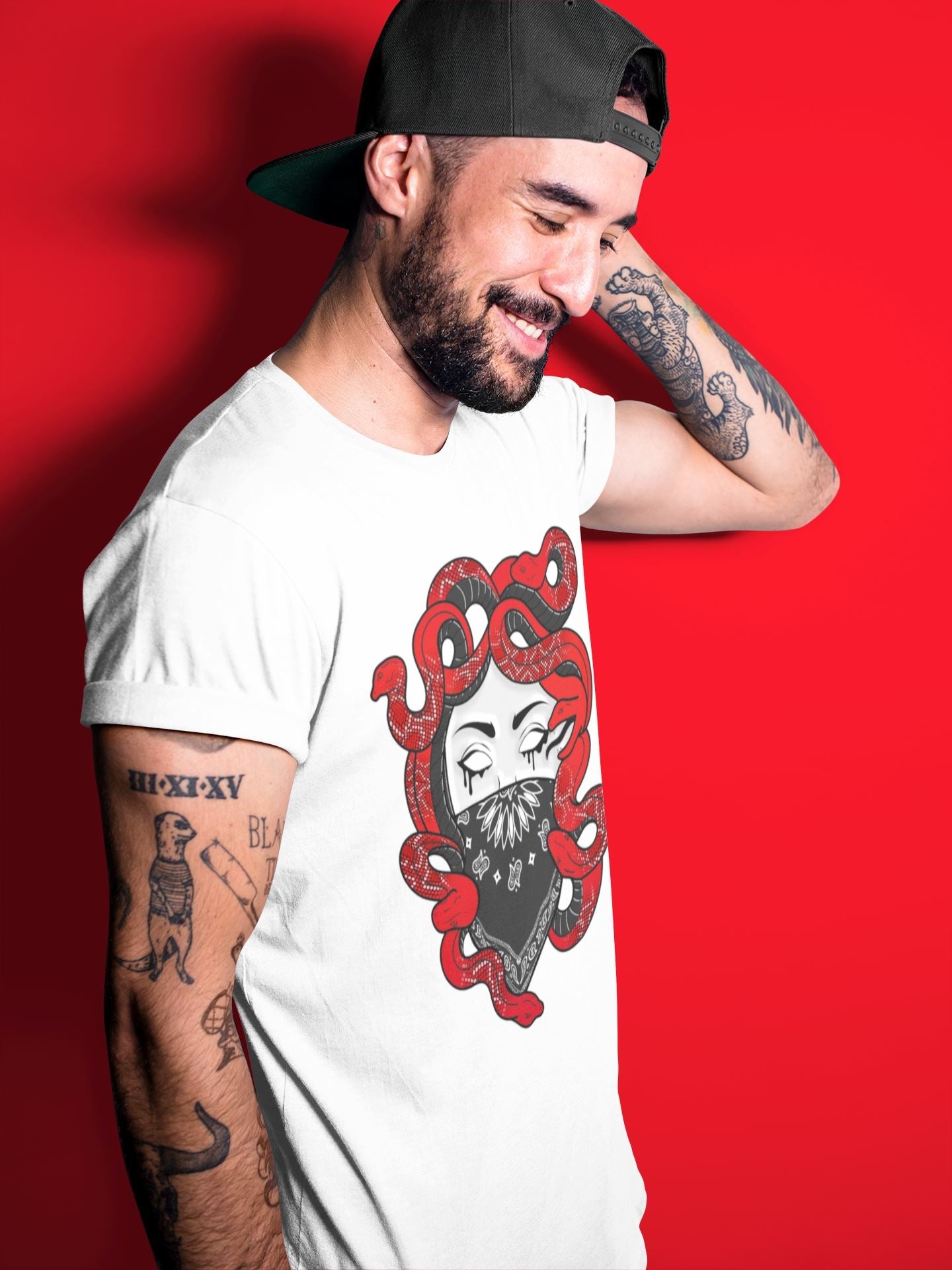 Jordan 9 Chile Red Sneaker Match Tees Medusa Sneaker Tees Jordan 9 Chile Red Sneaker Release Tees Unisex Shirts