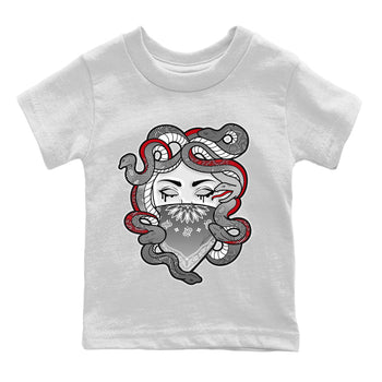 Jordan 9 Fire Red Sneaker Match Tees Medusa Sneaker Tees Jordan 9 Fire Red Sneaker Release Tees Kids Shirts
