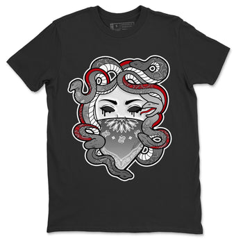 Jordan 9 Fire Red Sneaker Match Tees Medusa Sneaker Tees Jordan 9 Fire Red Sneaker Release Tees Unisex Shirts