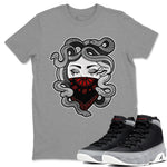 Jordan 9 Particle Grey Sneaker Match Tees Medusa Sneaker Tees Jordan 9 Particle Grey Sneaker Release Tees Unisex Shirts