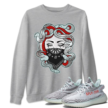 Yeezy 350 Blue Tint Sneaker Match Tees Medusa Sneaker Tees Yeezy 350 Blue Tint Sneaker Release Tees Unisex Shirts