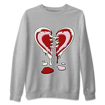 Air Force 1 Valentines Day Sneaker Match Tees Melting Heart Sneaker Tees Air Force 1 Valentines Day Sneaker Release Tees Unisex Shirts