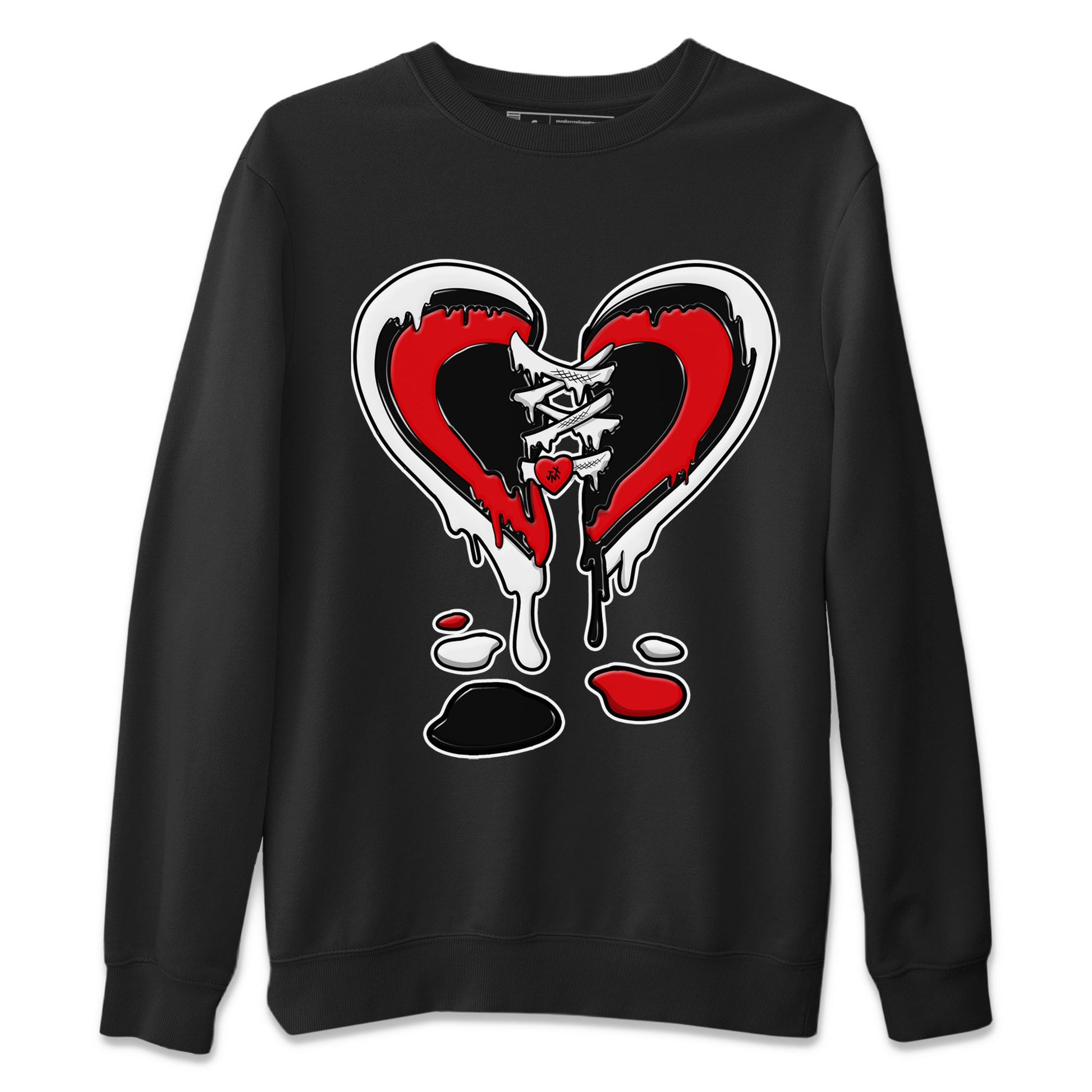 Air Jordan 6 Toro Bravo Sneaker Match Tees Melting Heart Sneaker Tees AJ6 Toro Bravo Sneaker Release Tees Unisex Shirts Black 2