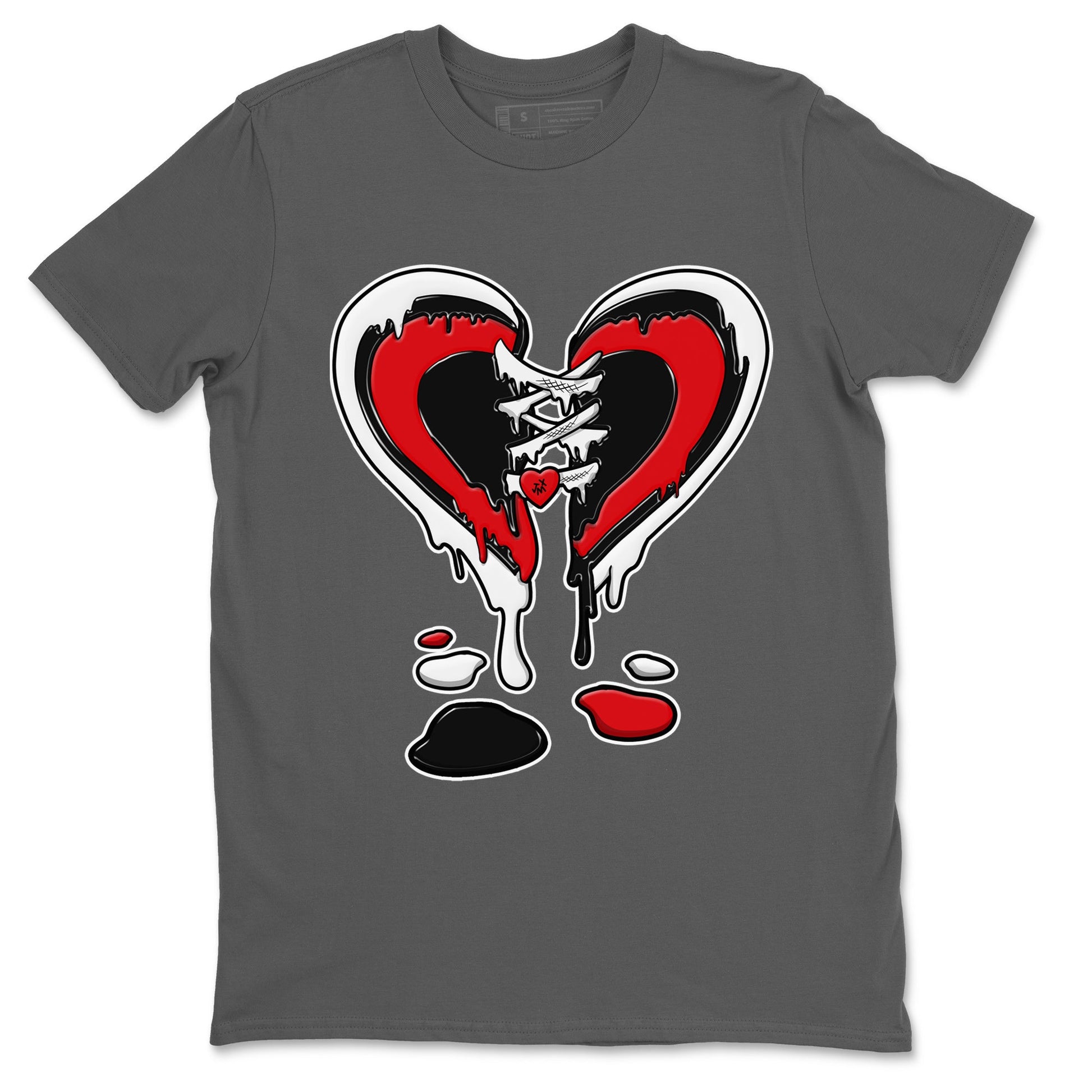 Air Jordan 6 Toro Bravo Sneaker Match Tees Melting Heart Sneaker Tees AJ6 Toro Bravo Sneaker Release Tees Unisex Shirts Cool Grey 2