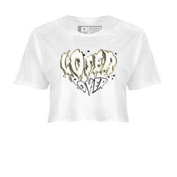 Air Jordan 11 Retro Gratitude shirt to match jordans Melting Loser Lover sneaker tees AJ11 Gratitude SNRT Sneaker T Shirt  White 2 crop length shirt