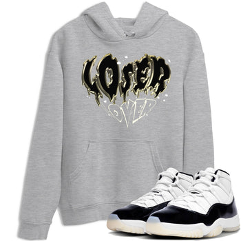 Air Jordan 11 Retro Gratitude shirt to match jordans Melting Loser Lover sneaker tees AJ11 Gratitude SNRT Sneaker T Shirt  unisex cotton Heather Grey 1 crew neck shirt