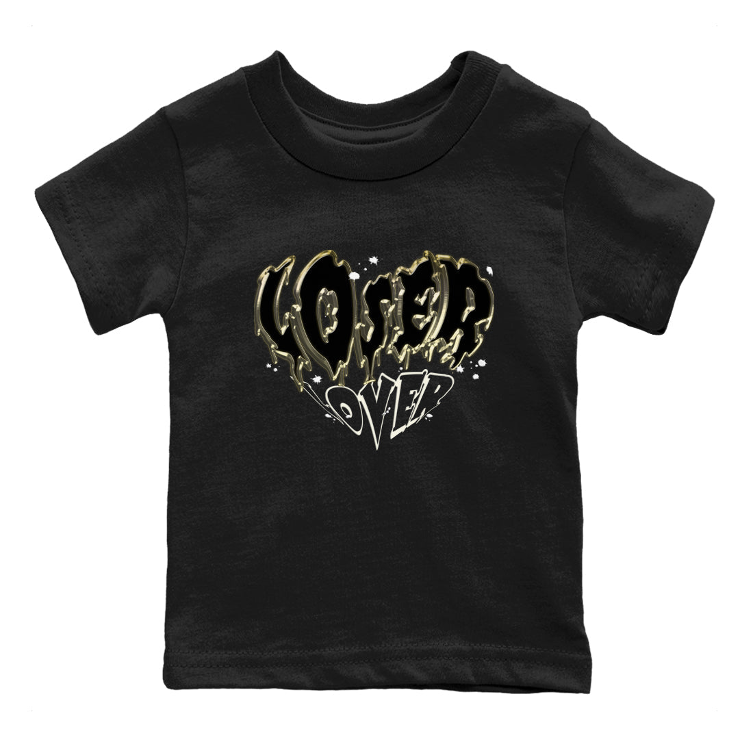 Air Jordan 11 Retro Gratitude shirt to match jordans Melting Loser Lover sneaker tees AJ11 Gratitude SNRT Sneaker T Shirt  baby toddler Black 2 cotton Shirt