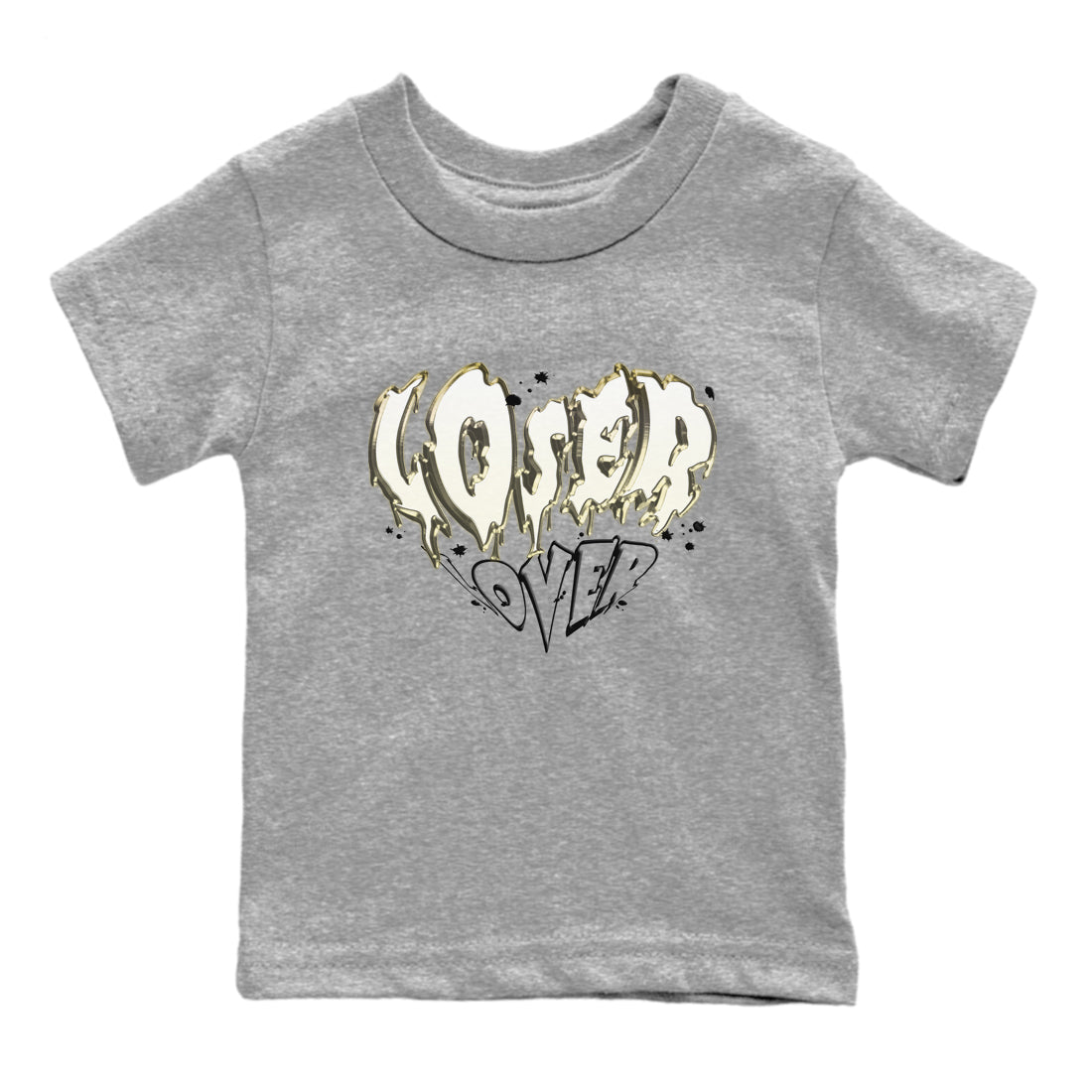 Air Jordan 11 Retro Gratitude shirt to match jordans Melting Loser Lover sneaker tees AJ11 Gratitude SNRT Sneaker T Shirt  baby toddler Heather Grey 2 cotton Shirt