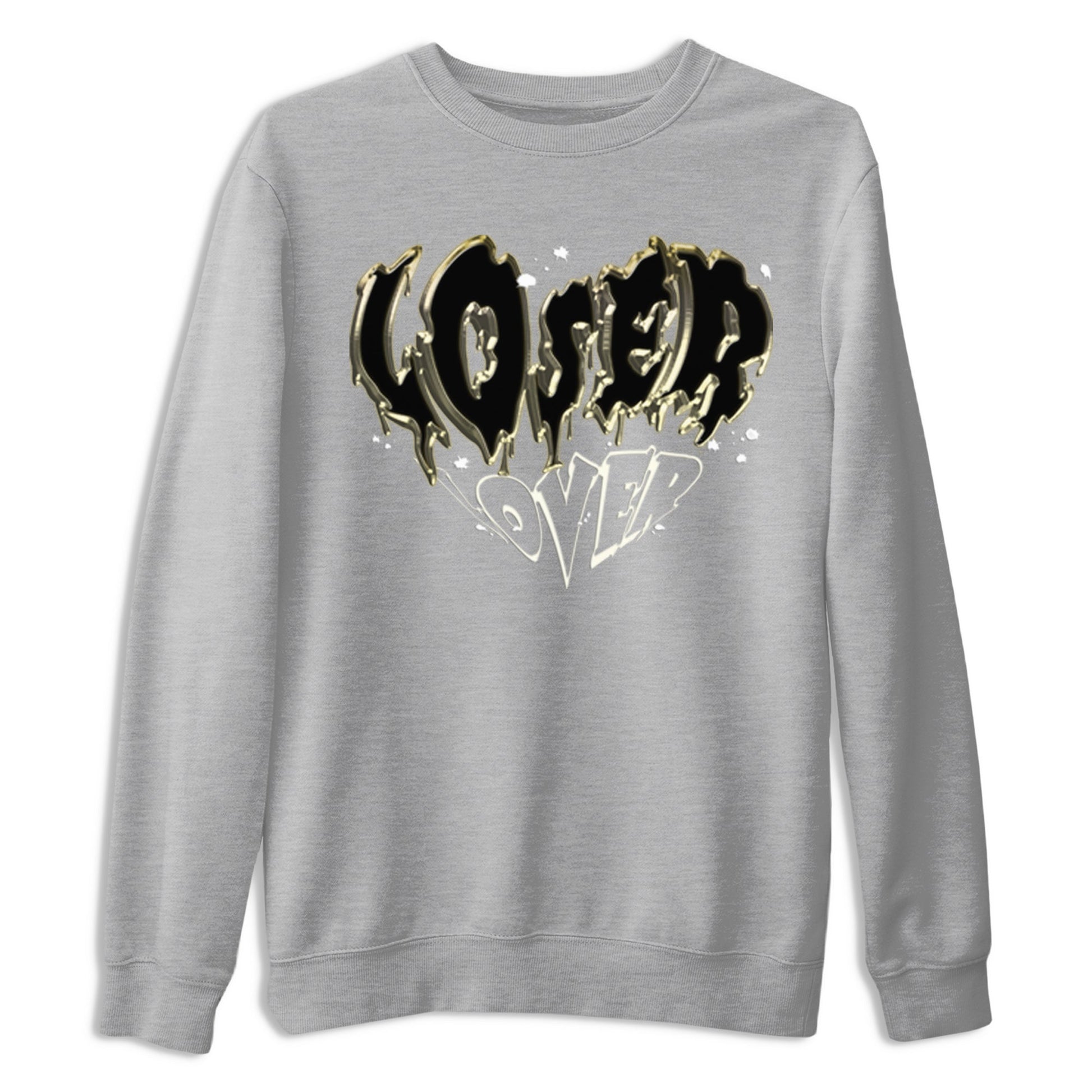 Air Jordan 11 Retro Gratitude shirt to match jordans Melting Loser Lover sneaker tees AJ11 Gratitude SNRT Sneaker T Shirt  unisex cotton Heather Grey 2 crew neck shirt