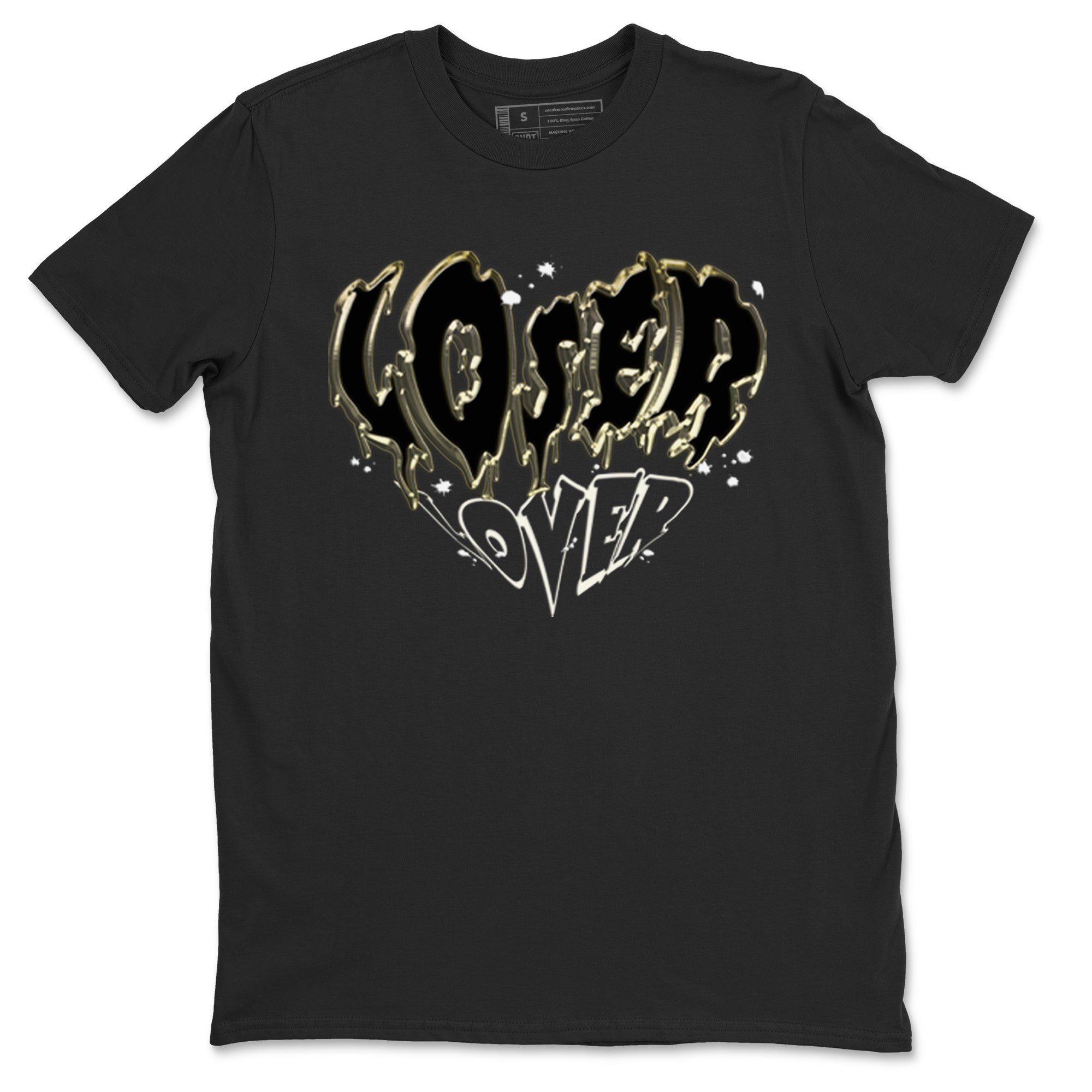 Air Jordan 11 Retro Gratitude shirt to match jordans Melting Loser Lover sneaker tees AJ11 Gratitude SNRT Sneaker T Shirt  unisex cotton Black 2 crew neck shirt