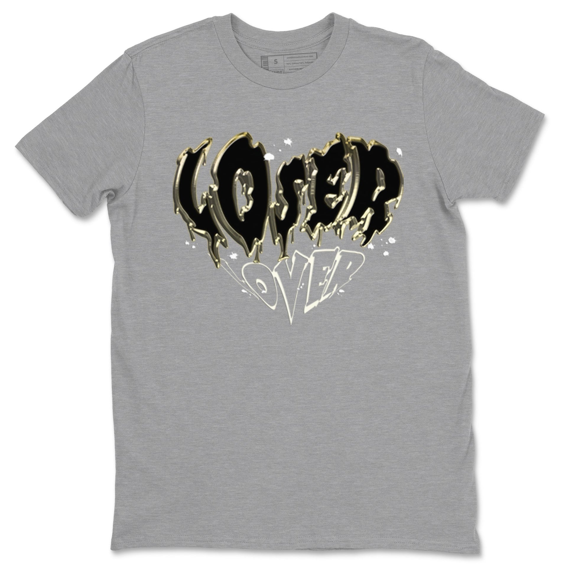 Air Jordan 11 Retro Gratitude shirt to match jordans Melting Loser Lover sneaker tees AJ11 Gratitude SNRT Sneaker T Shirt  unisex cotton Heather Grey 2 crew neck shirt