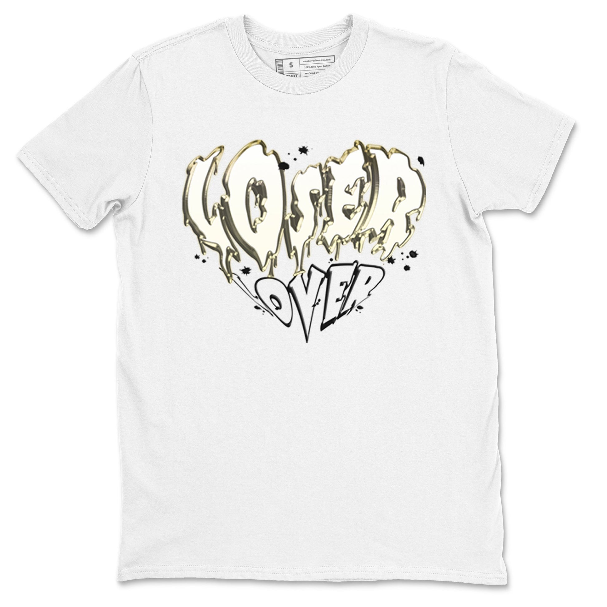 Air Jordan 11 Retro Gratitude shirt to match jordans Melting Loser Lover sneaker tees AJ11 Gratitude SNRT Sneaker T Shirt  unisex cotton White 2 crew neck shirt