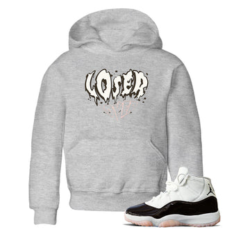 11s WMNS Neapolitan shirt to match jordans Melting Loser Lover sneaker tees Air Jordan 11 Neapolitan SNRT Sneaker Tees Sneaker Matching Shirt Baby Toddler Heather Grey 1 T-Shirt