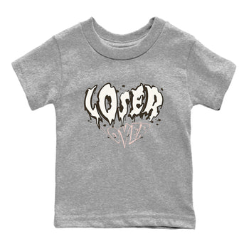 11s WMNS Neapolitan shirt to match jordans Melting Loser Lover sneaker tees Air Jordan 11 Neapolitan SNRT Sneaker Tees Sneaker Matching Shirt Baby Toddler Heather Grey 2 T-Shirt