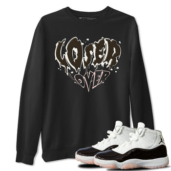 11s WMNS Neapolitan shirt to match jordans Melting Loser Lover sneaker tees Air Jordan 11 Neapolitan SNRT Sneaker Tees Sneaker Matching Shirt Unisex Black 1 T-Shirt