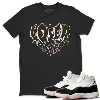 11s WMNS Neapolitan shirt to match jordans Melting Loser Lover sneaker tees Air Jordan 11 Neapolitan SNRT Sneaker Tees Sneaker Matching Shirt Unisex Black 1 T-Shirt