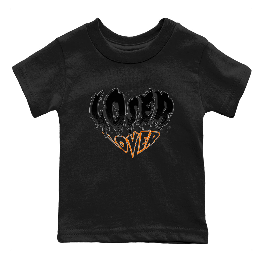 Air Jordan 3 Retro Fear shirt to match jordans Melting Loser Lover sneaker tees AJ3 Fear SNRT Sneaker Tees Sneaker Matching Cotton Shirt baby toddler Black 2 cotton Shirt
