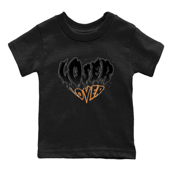 Air Jordan 3 Retro Fear shirt to match jordans Melting Loser Lover sneaker tees AJ3 Fear SNRT Sneaker Tees Sneaker Matching Cotton Shirt baby toddler Black 2 cotton Shirt