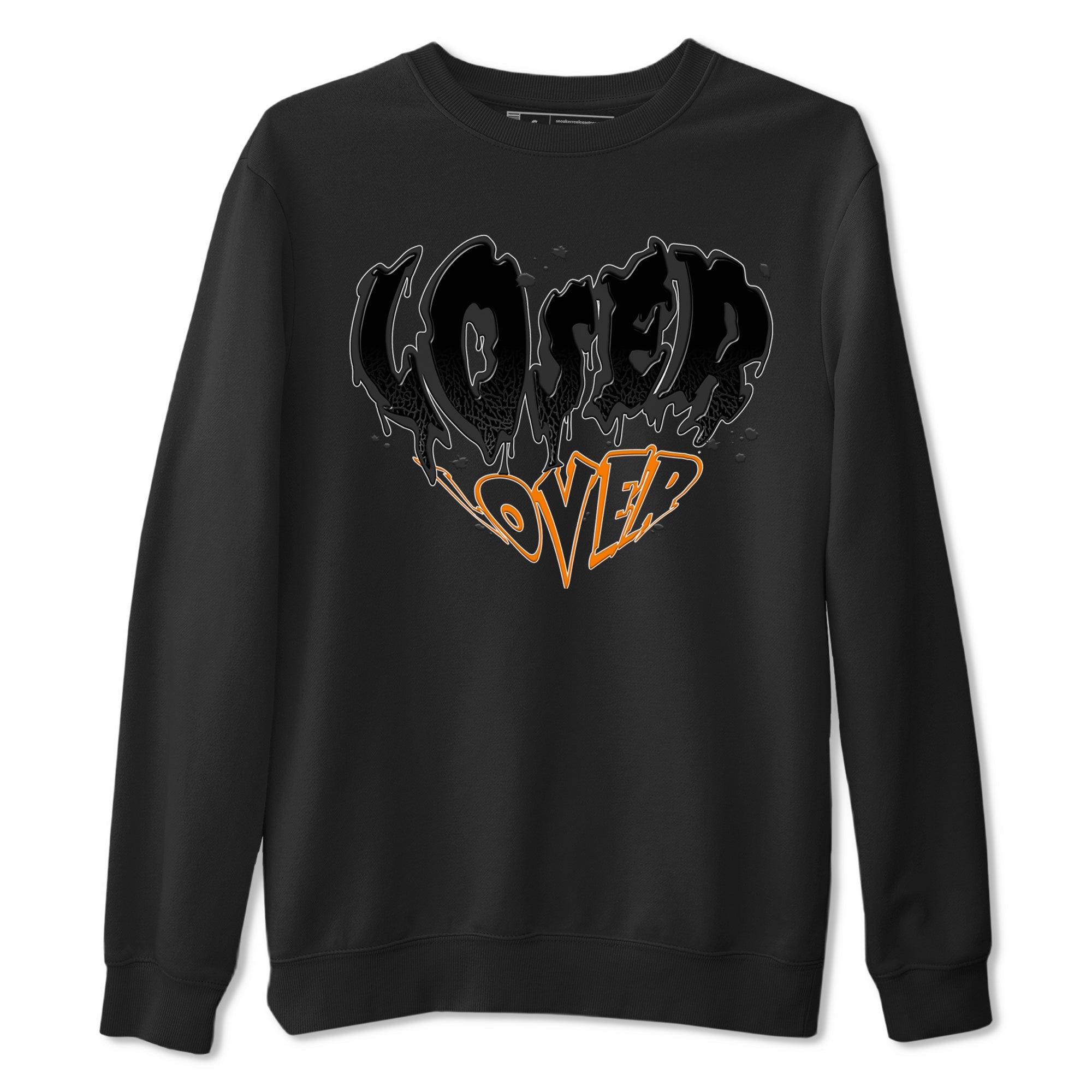 Air Jordan 3 Retro Fear shirt to match jordans Melting Loser Lover sneaker tees AJ3 Fear SNRT Sneaker Tees Sneaker Matching Cotton Shirt unisex cotton Black 2 crew neck shirt
